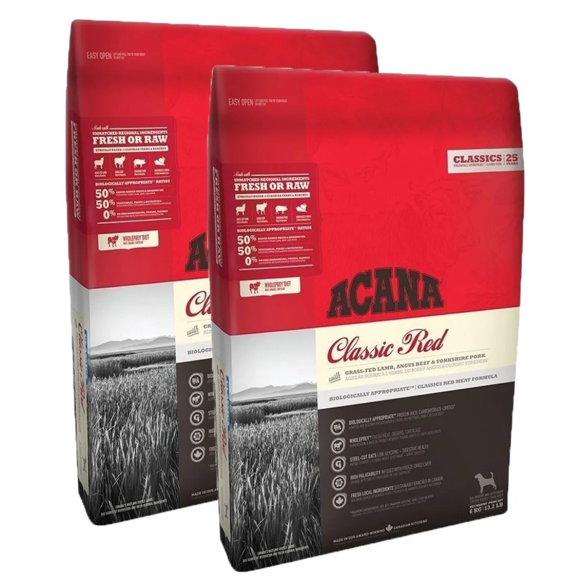 Acana Dog Red Meat 2x9,7 kg