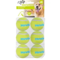 All for Paws Fetch&Treat täyttötennispallot 6,5cm 6-pack