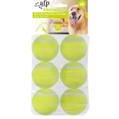 All for Paws Hyper Fetch täyttötennispallot Maxi 6,5cm 6 kpl