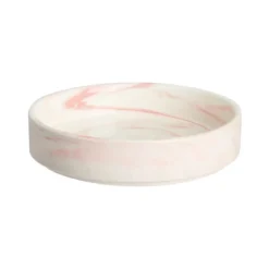 Basic Marble kissan keramiikkakuppi, roosa 13 cm