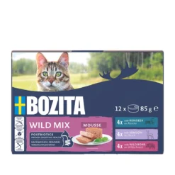Bozita Mousse Mixed Wild 12x85g