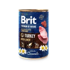 Brit Premium by Nature Dog Kalkkuna & Maksa 400 g
