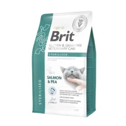 Brit Veterinary Diet Cat Grain Free Sterilised Salmon & Pea