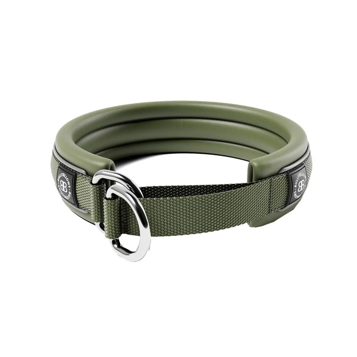 BullyBillows puolikiristävä panta pehmustettu 3 cm, khaki