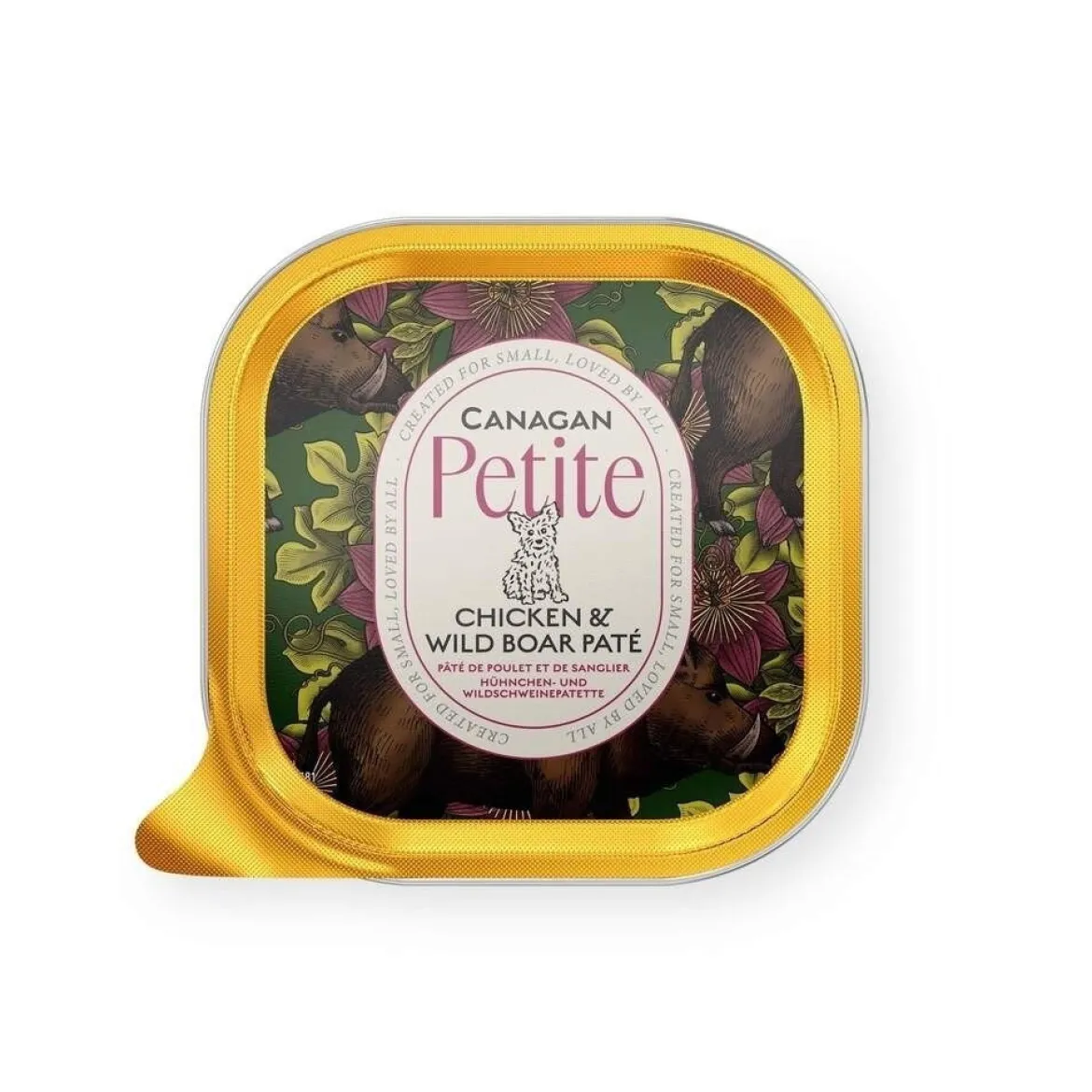 Canagan Petite kana- & villisikapatee 100 g