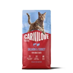 Carnilove Cat Adult Active Salmon & Turkey