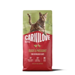 Carnilove Cat Adult Sterilised Active Duck & Pheasant