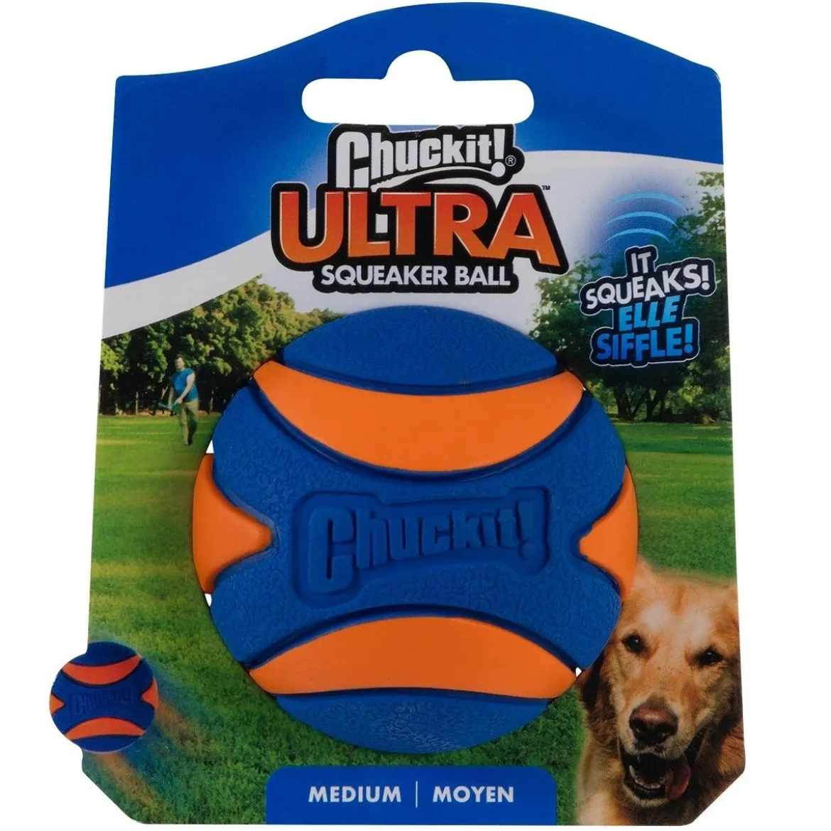 Chuckit Ultra Squeaker koiran pallo