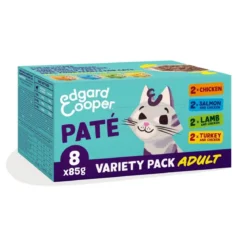 Edgard&Cooper Cat multipack pate 8x85g