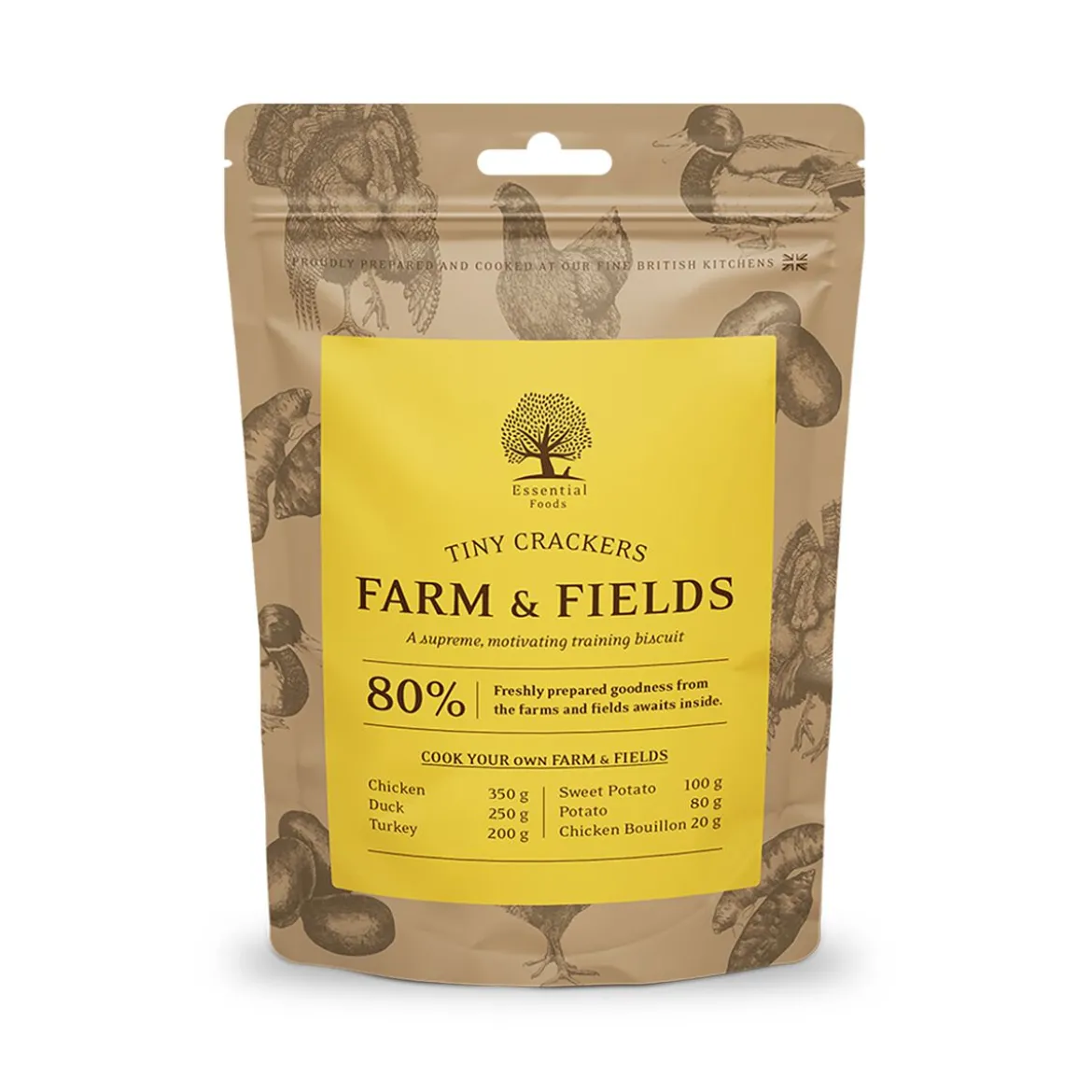 ESSENTIAL Farm&Fields Crackers 100g