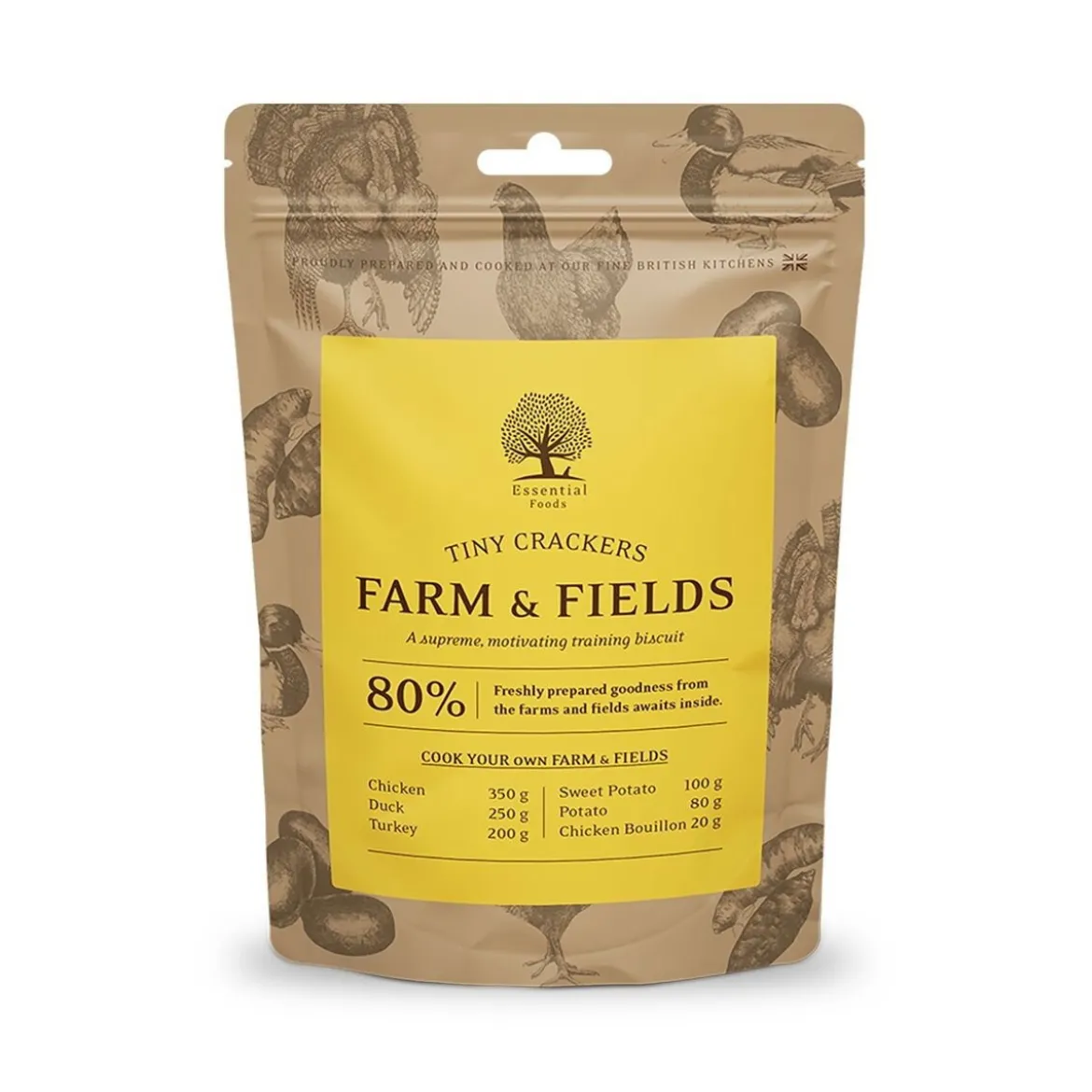 ESSENTIAL Farm&Fields Crackers 100g