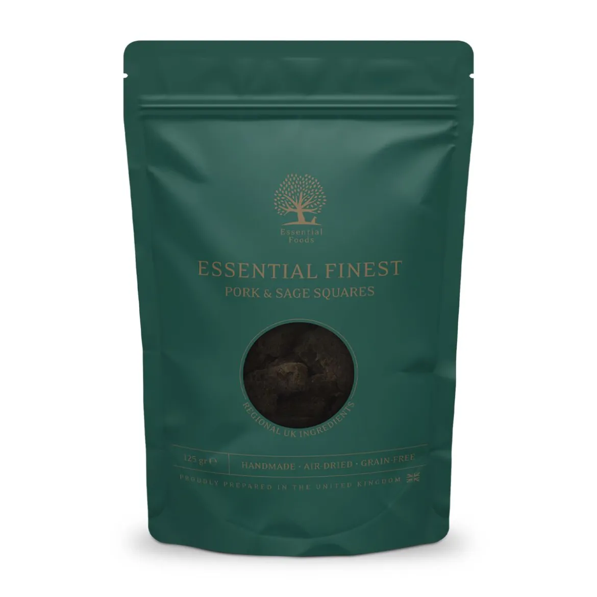 ESSENTIAL Pork&Sage Squares 125g