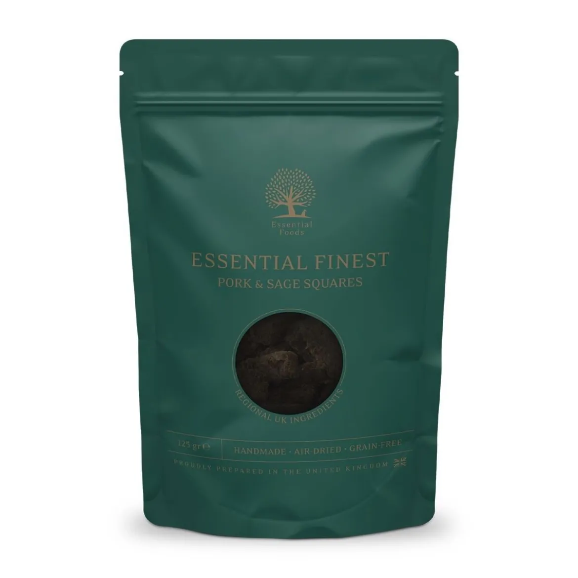 ESSENTIAL Pork&Sage Squares 125g