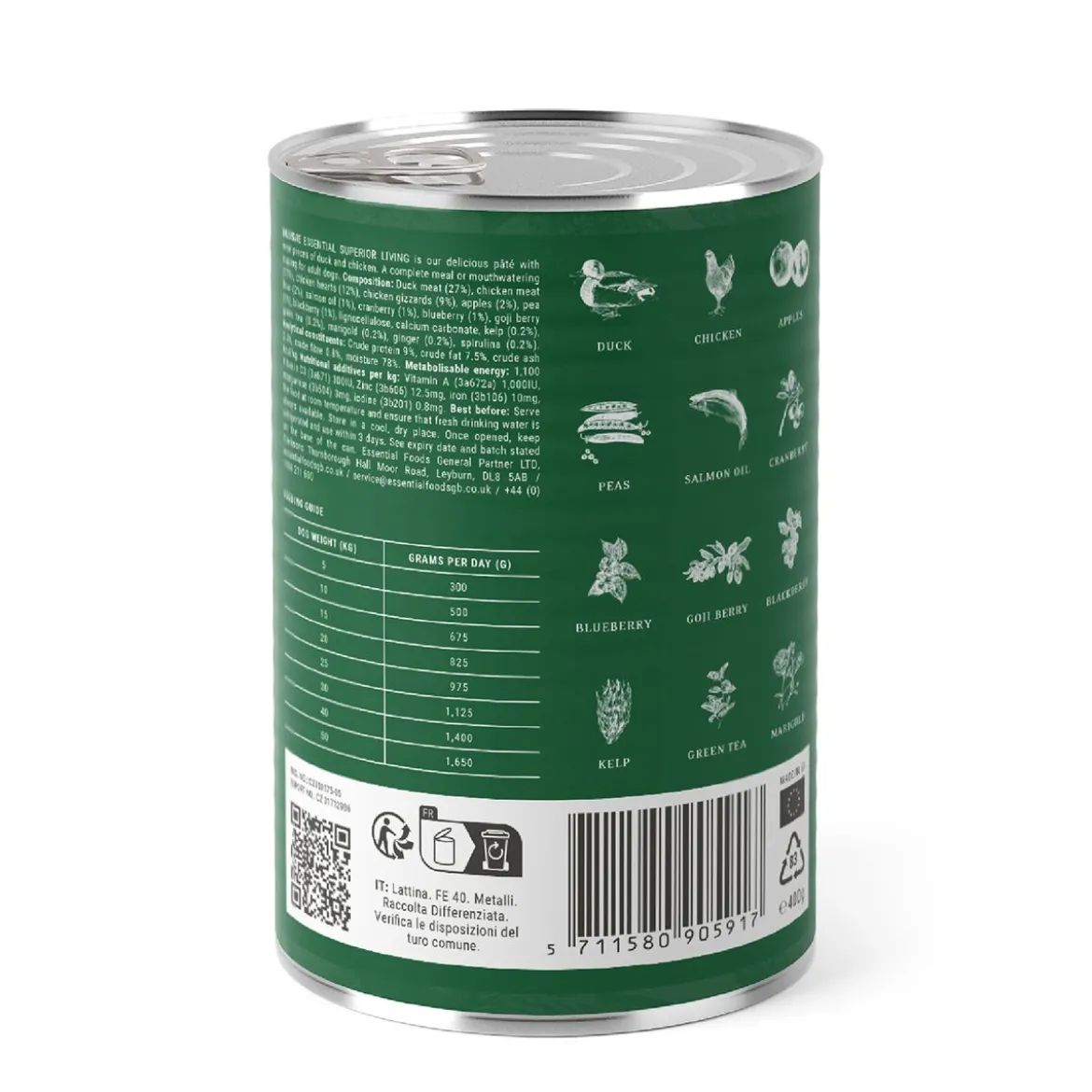 ESSENTIAL SUPERIOR LIVING PATÉ 400g