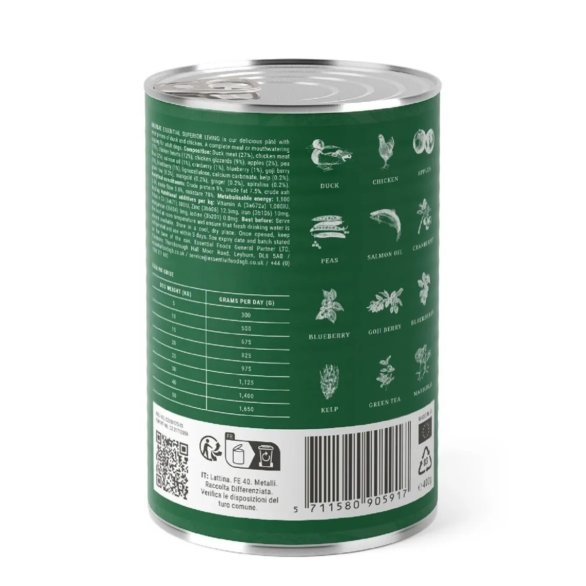 ESSENTIAL SUPERIOR LIVING PATÉ 400g