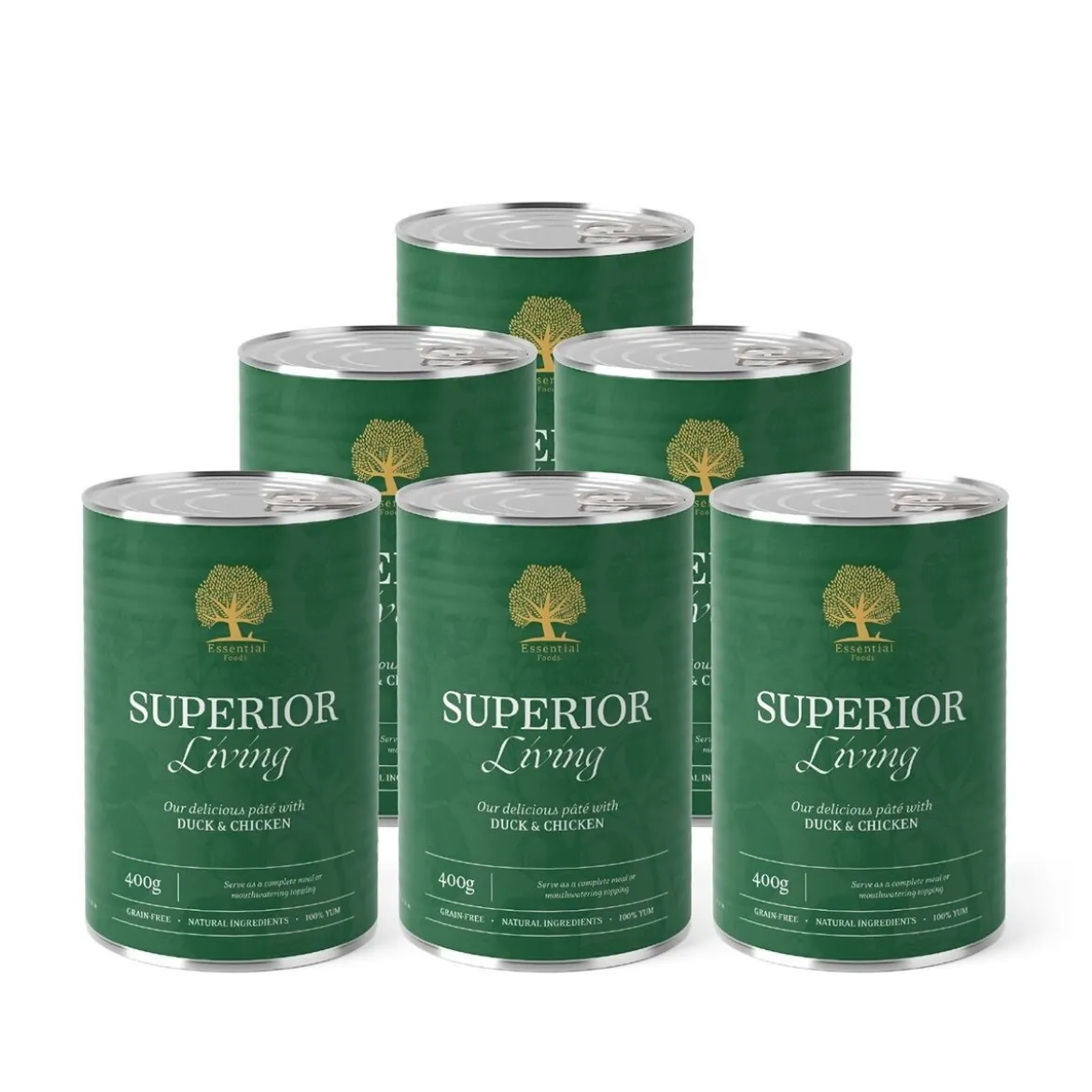ESSENTIAL SUPERIOR LIVING PATÉ 400g