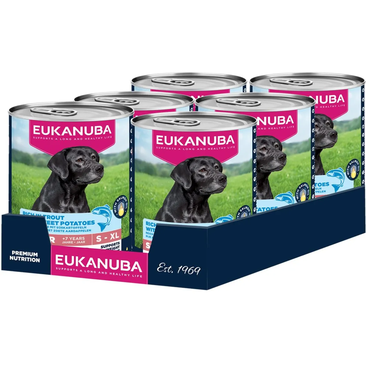 Eukanuba Dog Wet Senior Taimen & Bataatti 400 g