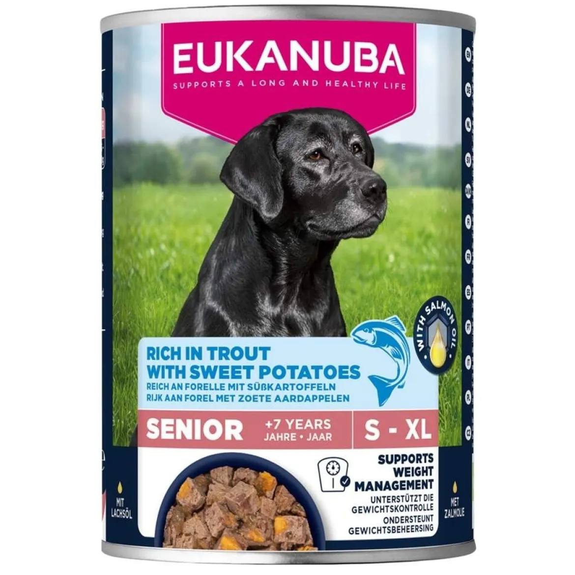 Eukanuba Dog Wet Senior Taimen & Bataatti 400 g