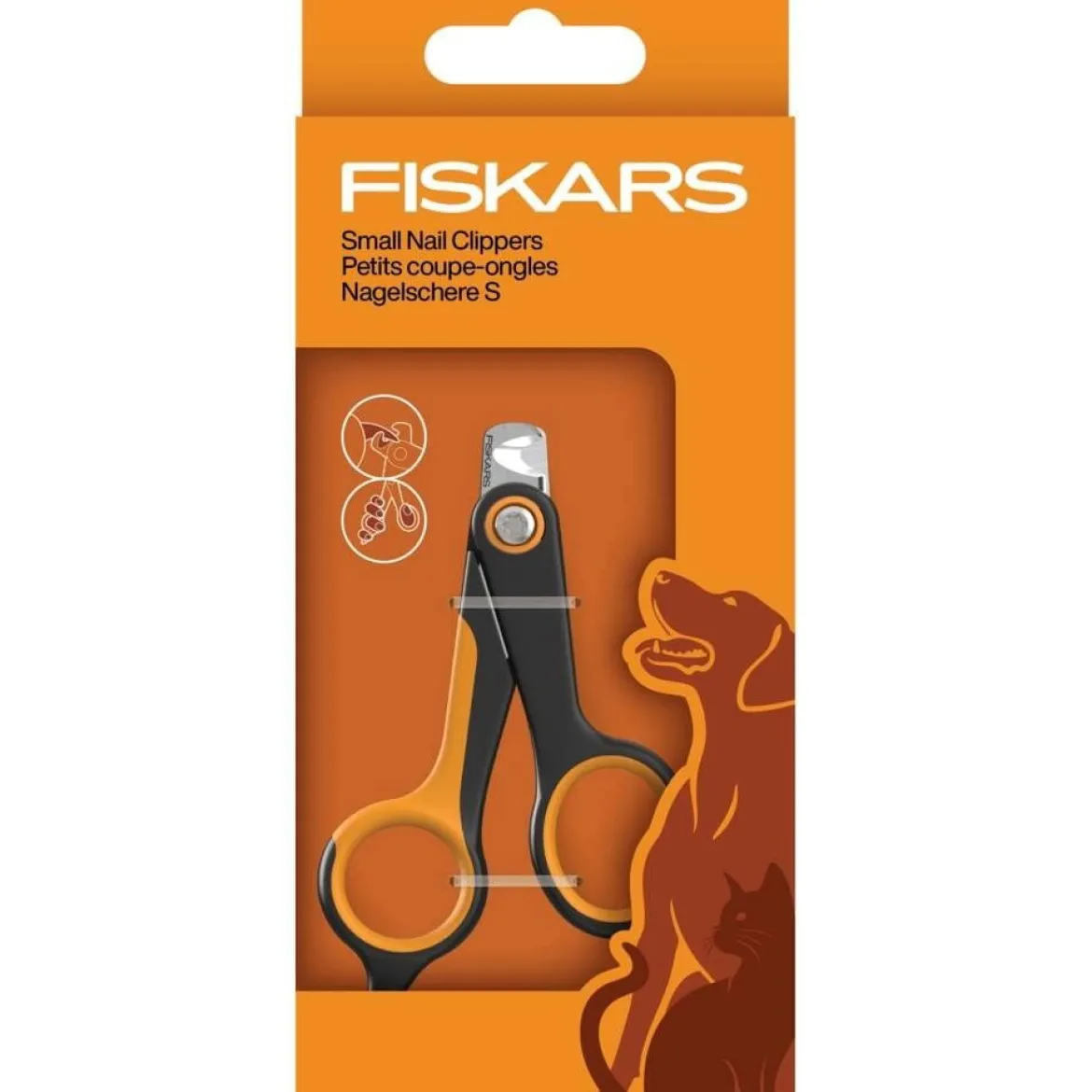 Fiskars pienet kynsileikkurit koiralle