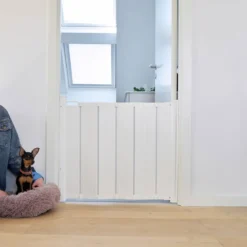 Haitariportti DogSpace Marley 72,5 x 92 cm, valkoinen