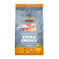 Hau-Hau Champion Extra Energia Kana, riisi ja kaura 12kg