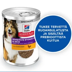 Hill's Science Plan Dog Sensitive Stomach & Skin Chicken & Vegetables 370g