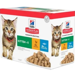 Hill's SP Feline Kitten Favourite Multipack 12 x 85 g