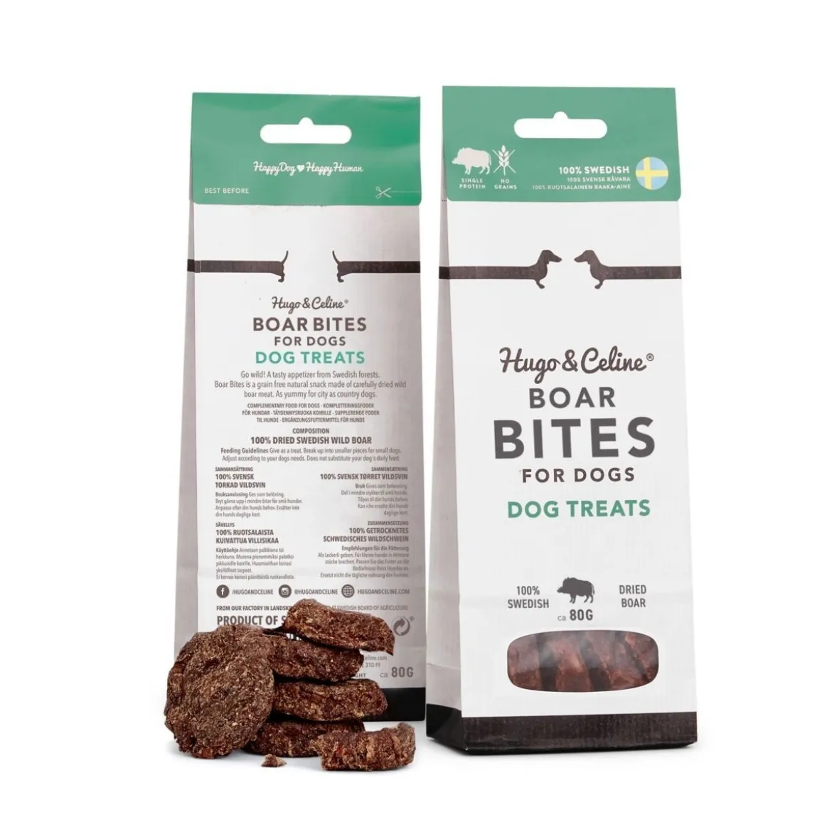 Hugo&Celine Boar Bites villisikaherkku 80g