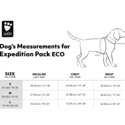 Hurtta Expedition Pack ECO -valjaat repulla, harmaa