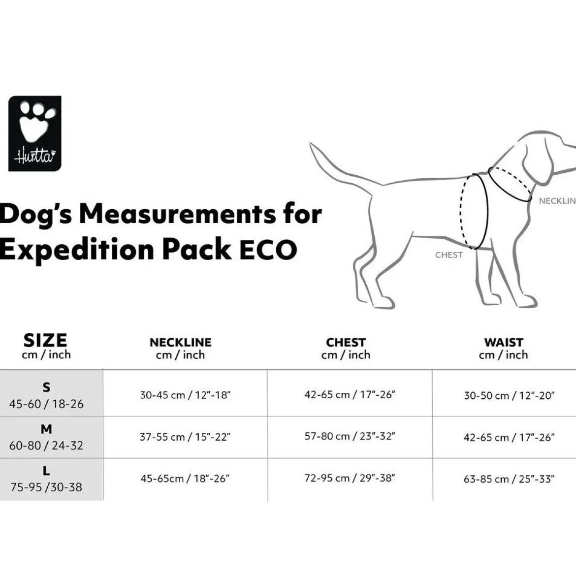 Hurtta Expedition Pack ECO -valjaat repulla, harmaa