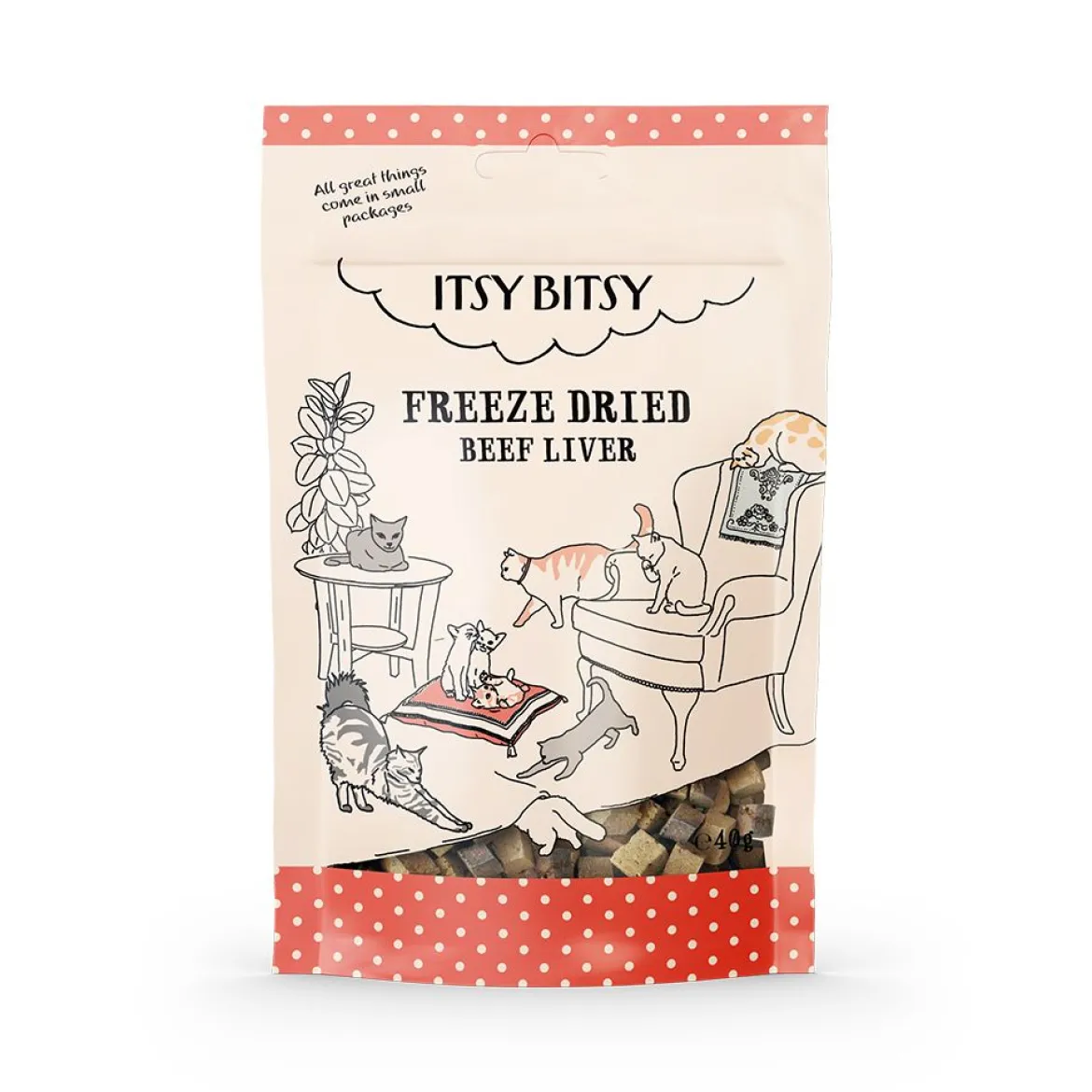 ItsyBitsy FD Naudanmaksa kissalle