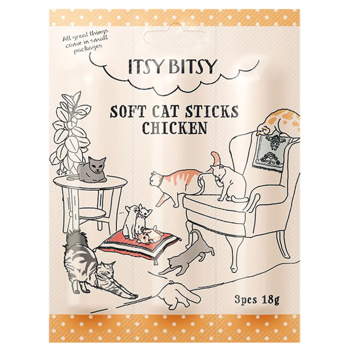 ItsyBitsy Herkkutikku Kana