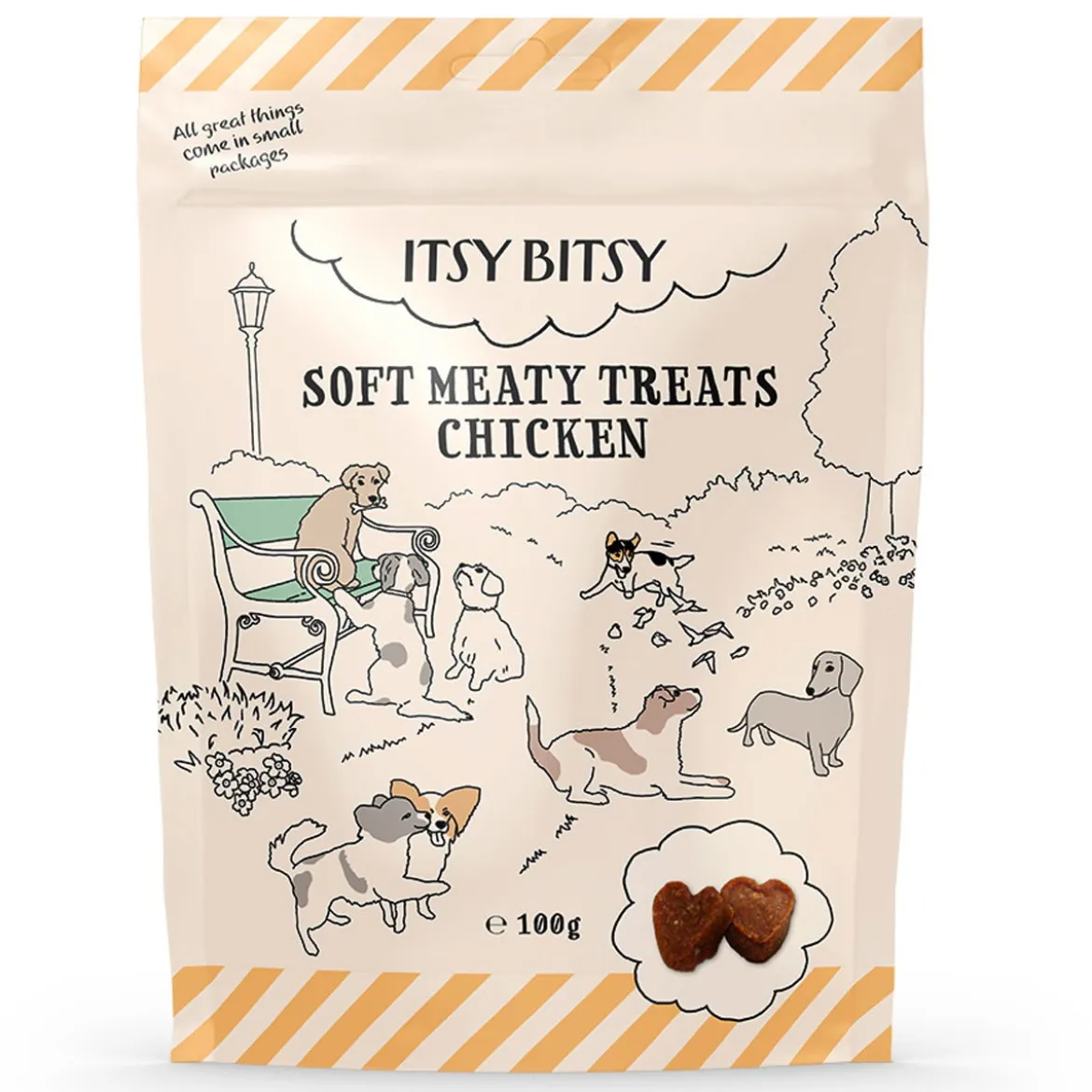 ItsyBitsy Lihainen Kanaherkku S