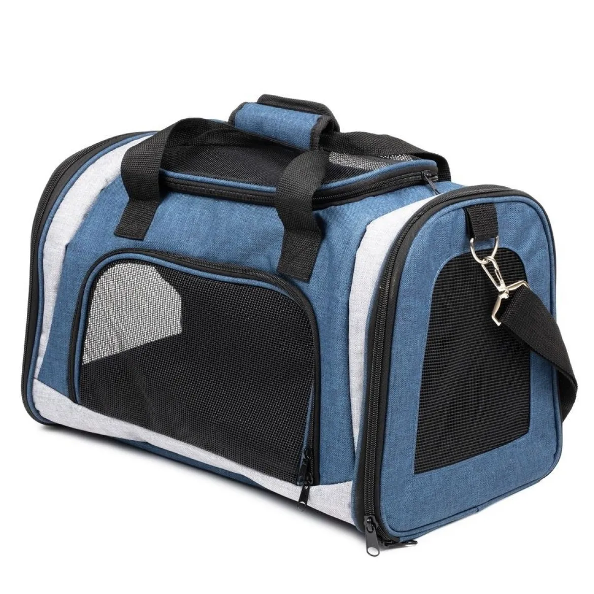 Kantolaukku Basic Traveller sininen