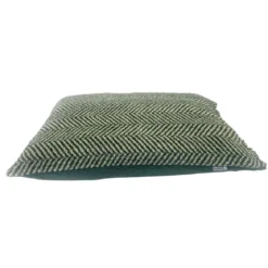 Koiran peti Danish design Herringbone vihreä