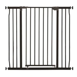 Koiraportti Basic Sturdy säädettävä, leveä & korkea musta 93 x 99-105,5 cm