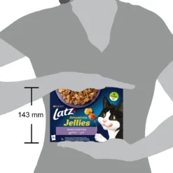 Latz Cat Sensations Mixed Selection in jelly 12x100g