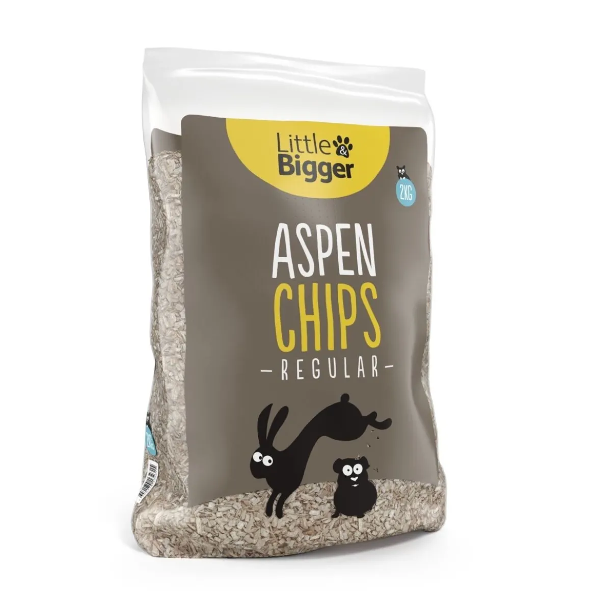 Little&Bigger Aspen chips original 2 kg