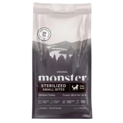 Monster Sterilized Small Bites Chicken & Turkey