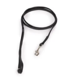 Nahkatalutin Feel Leather Slim, musta