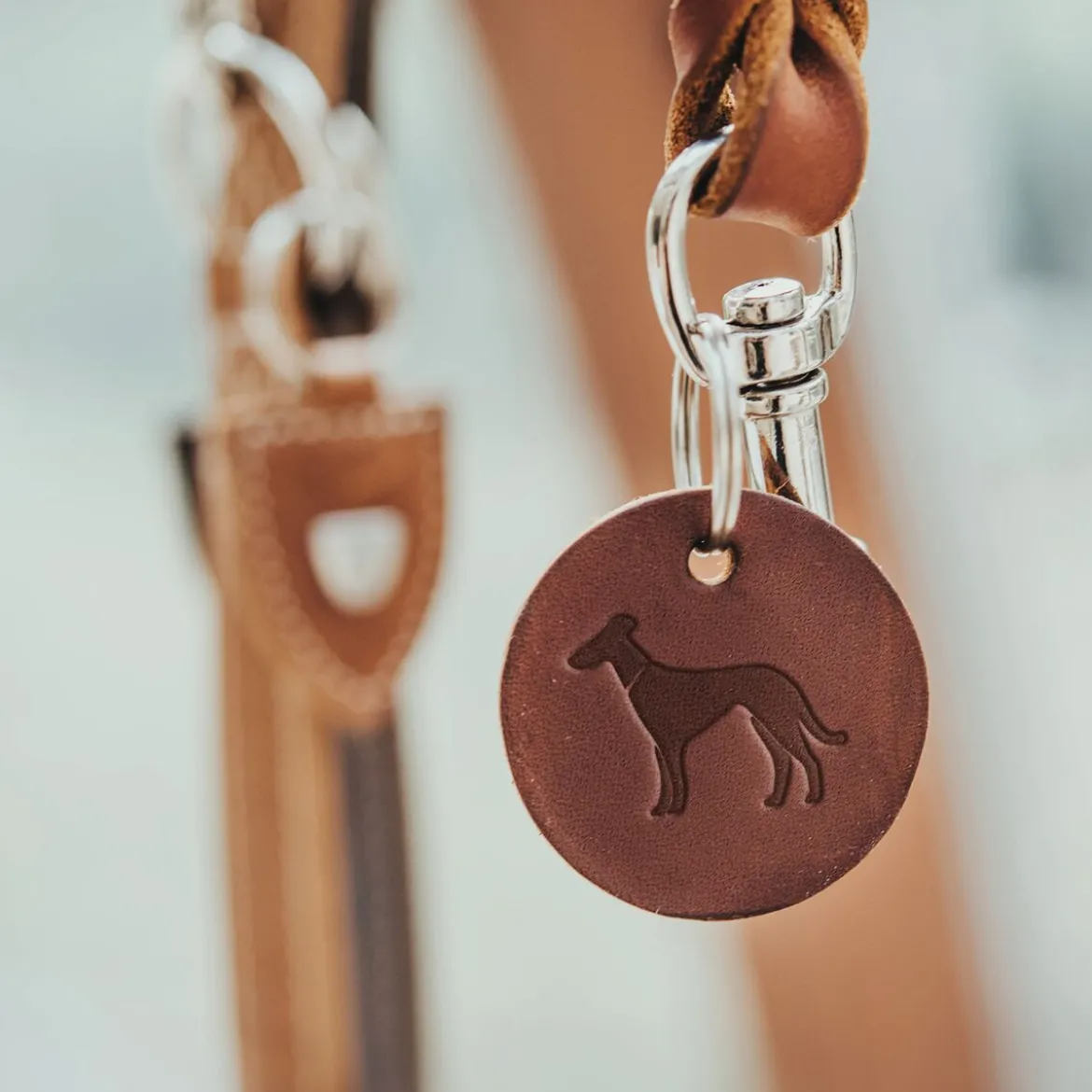 Nahnahihna Hunter Solid Education, ruskea
