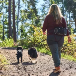 Non-Stop Belt laukku vetovyöhön, musta/harmaa