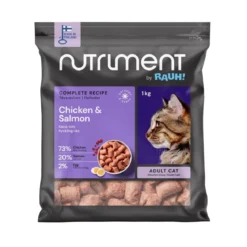 Nutriment by RAUH! Kana-lohipullat kissoille 1 kg