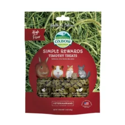 Oxbow Simple Rewards timothy treats 40g