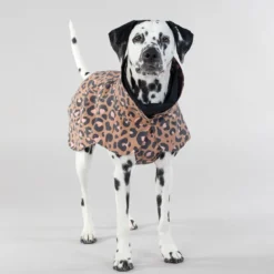 PAIKKA Visibility Raincoat Lite -koiran sadetakki, leo