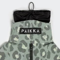PAIKKA Visibility Raincoat Lite -sadetakki, green leo