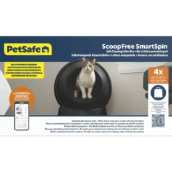 PetSafe SmartSpin -automaattinen kissanvessa, musta