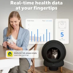 PetSafe SmartSpin -automaattinen kissanvessa, musta