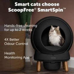 PetSafe SmartSpin -automaattinen kissanvessa, musta