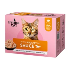 PrimaCat siipikarjaa kastikkeessa 12 x 85 g